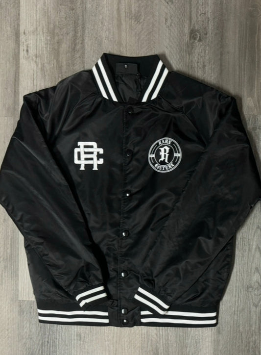 Bomber Jacket (Black/White)