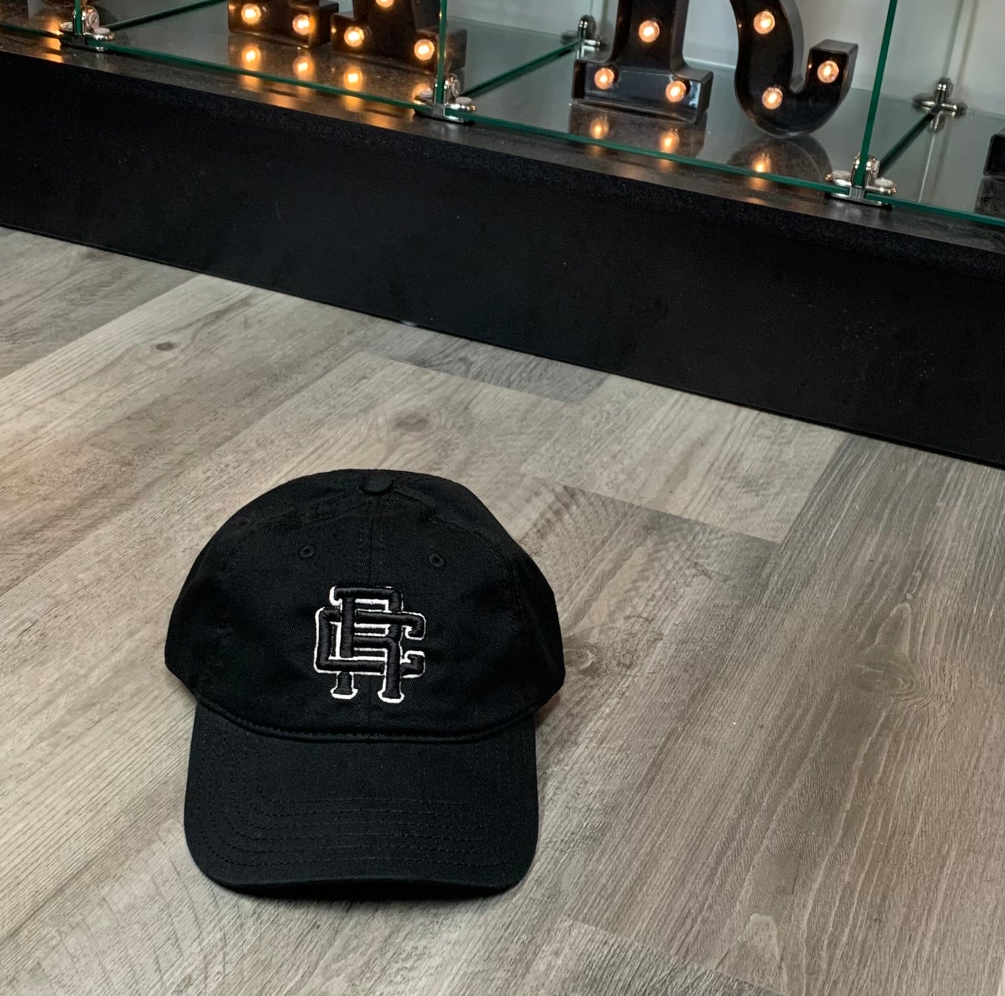 EST. RC Dad Hat (Black/Black/White)