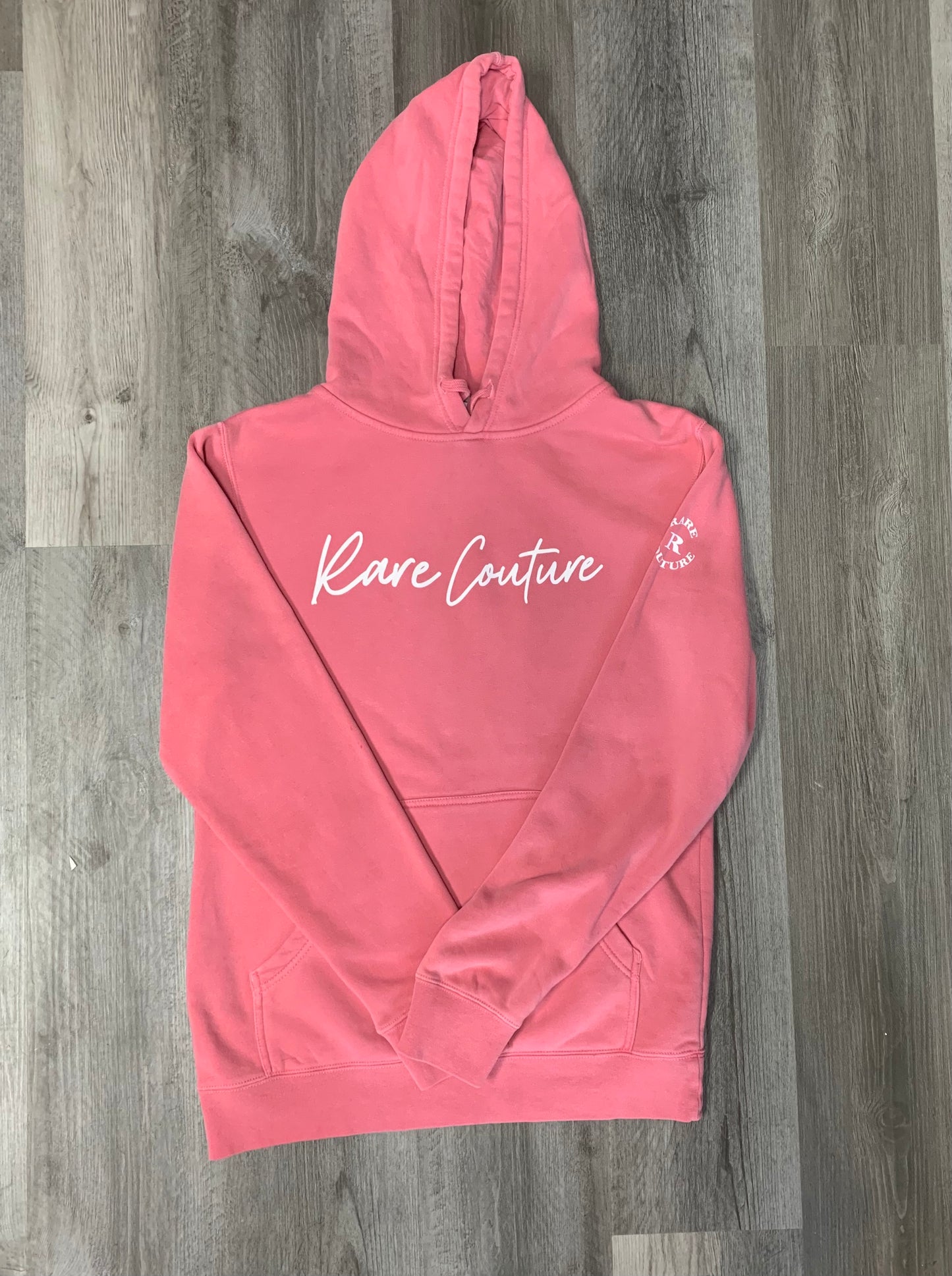 Signature Hoodie(Coral/White)