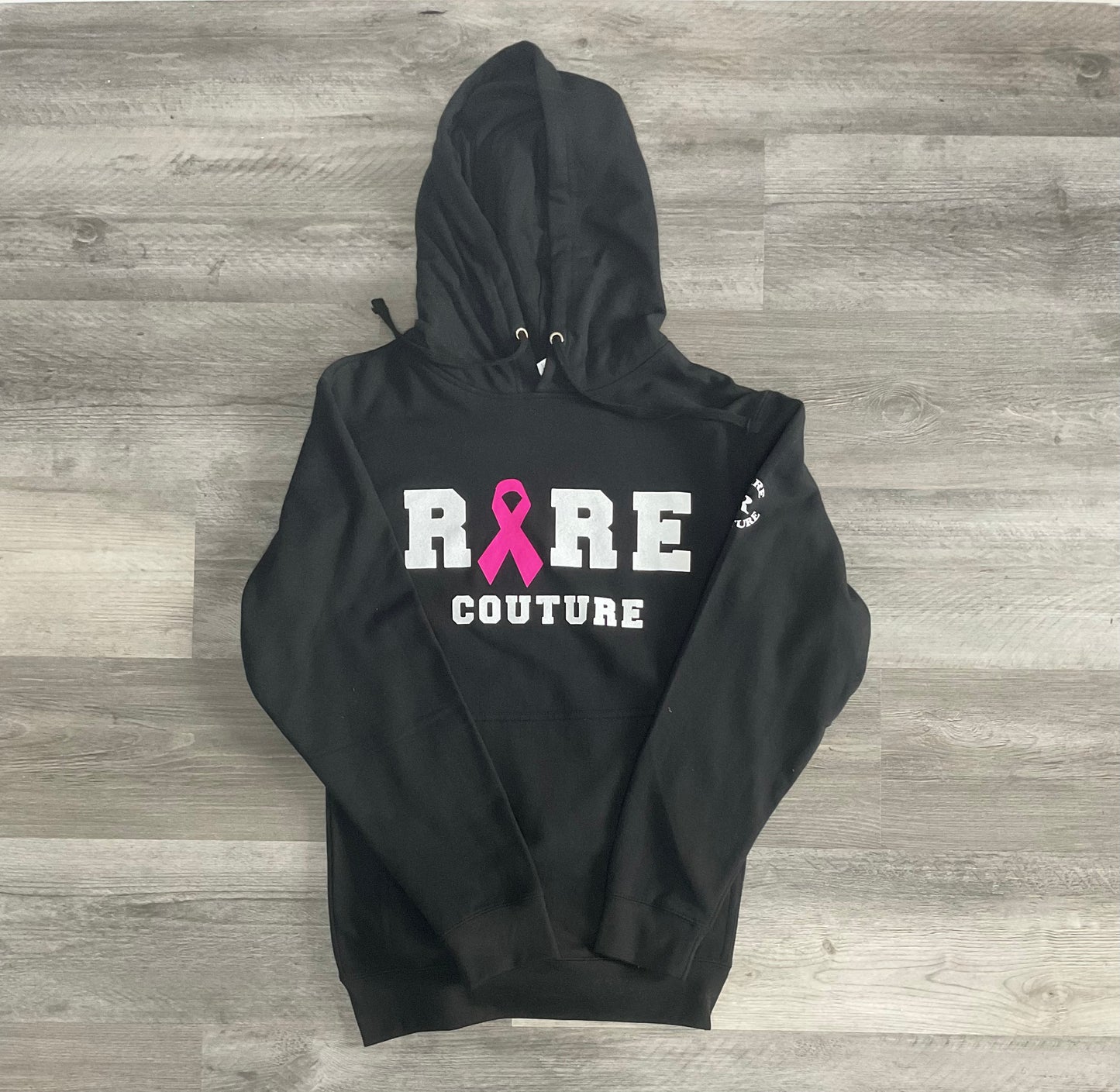 Awareness Hoodie (Black/White/Pink)