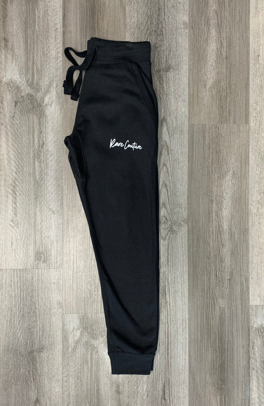 Signature Joggers (Black/White)