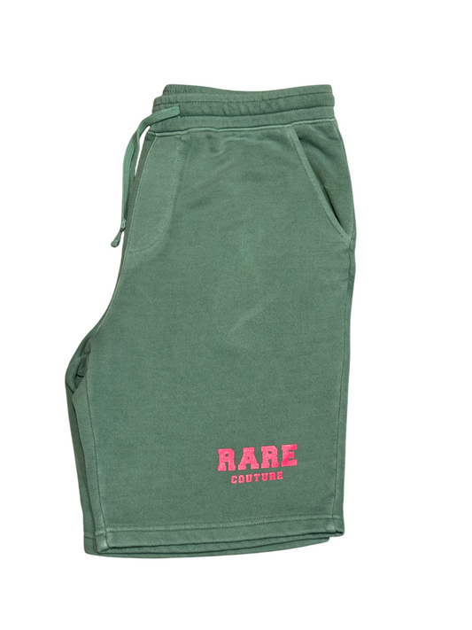 Varsity Shorts (Teal/Pink)
